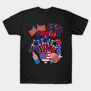 Holiday on the fourth day of July T-Shirt